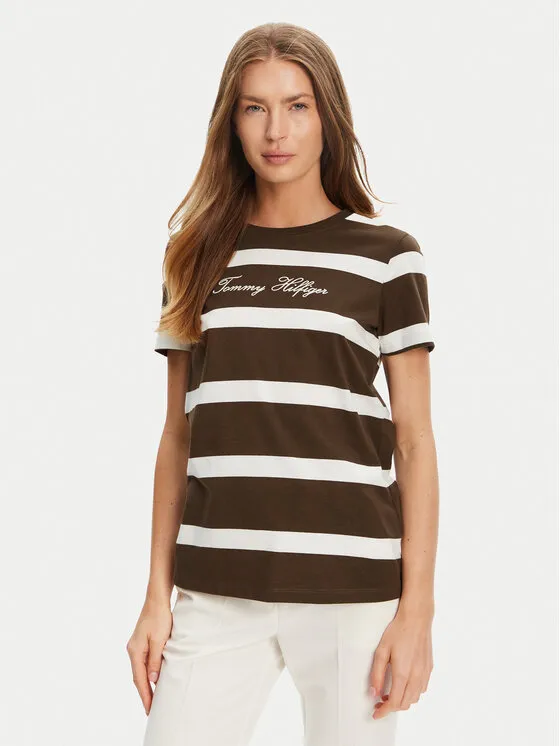 T-Shirt · Καφέ