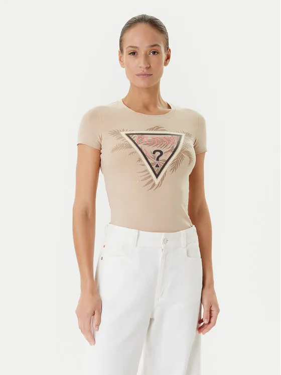 T-Shirt · Μπεζ