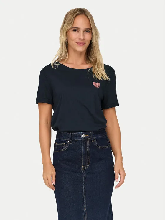 T-Shirt · Σκούρο μπλε