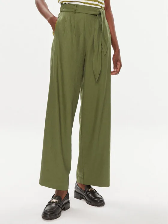 Tamaris Apparel Παντελόνι υφασμάτινο · Πράσινο · Relaxed Fit