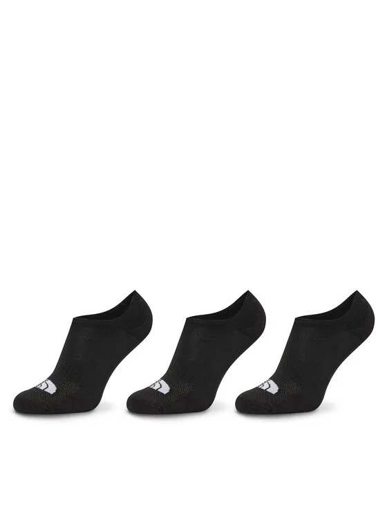 Σετ 3 ζευγάρια κοντές κάλτσες unisex · Μαύρο