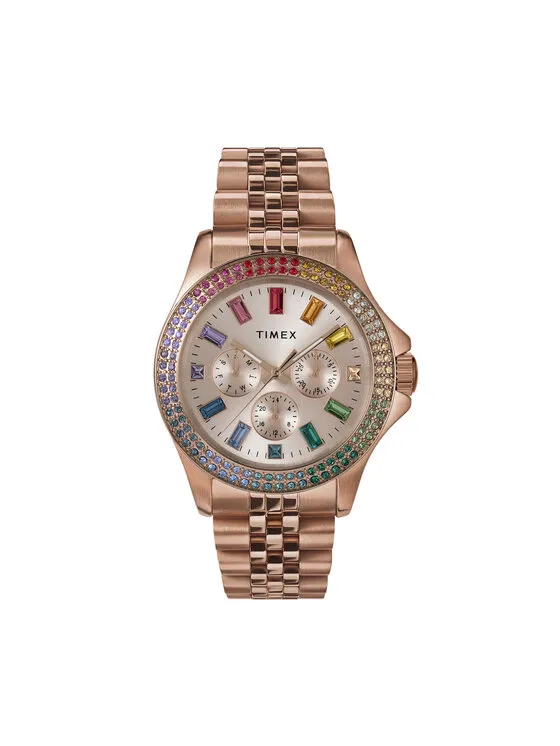 Timex Ρολόι · Ροζ χρυσό