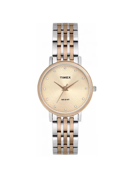 Timex Ρολόι · Ροζ χρυσό