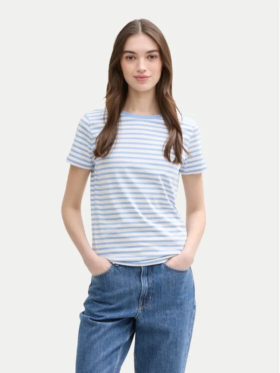 Tom Tailor Denim T-Shirt · Μπλε