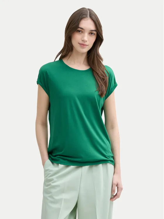Tom Tailor Denim T-Shirt · Πράσινο