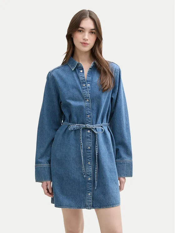 Tom Tailor Denim Φόρεμα τζιν · Μπλε · Mini