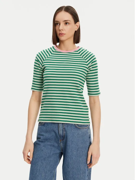 Tom Tailor Denim T-Shirt · Πράσινο