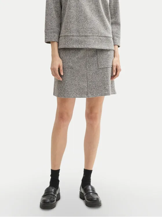 Tom Tailor Φούστα mini · Γκρι
