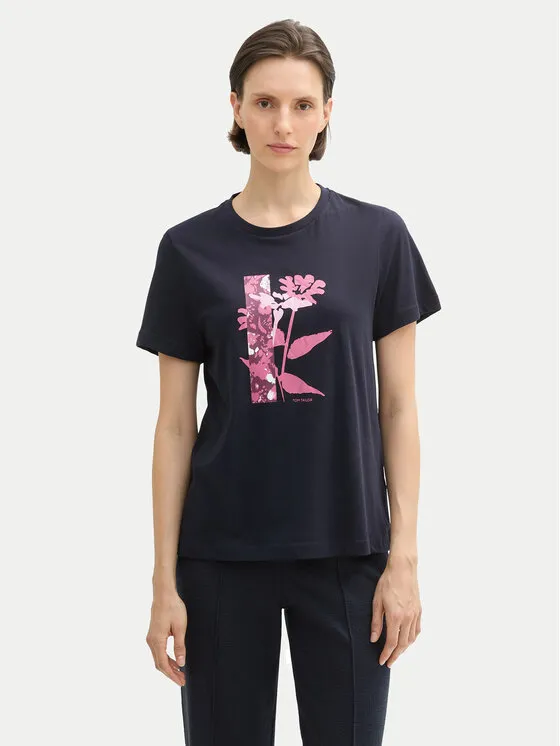 T-Shirt · Σκούρο μπλε