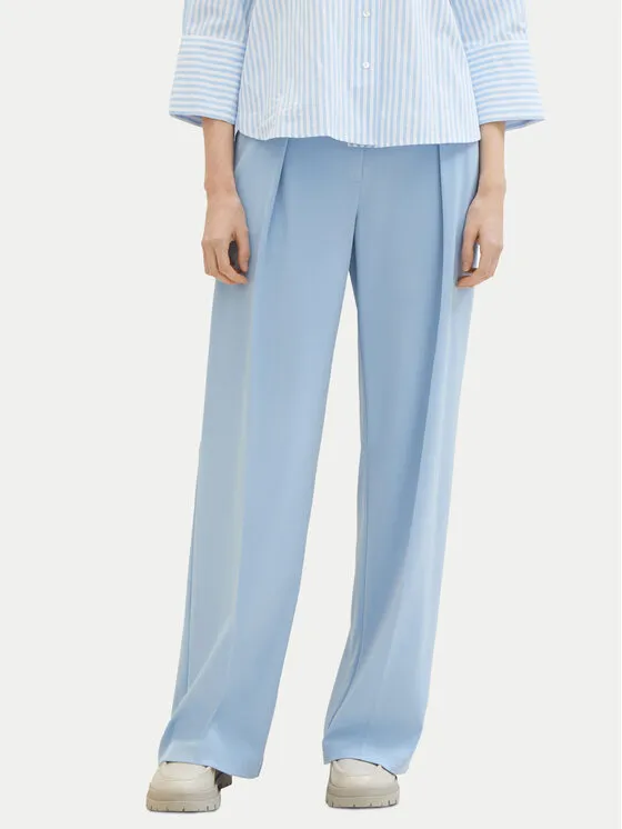 Tom Tailor Παντελόνι υφασμάτινο · Γαλάζιο · Regular Fit