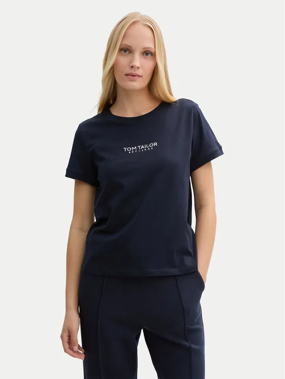 Tom Tailor T-Shirt · Σκούρο μπλε