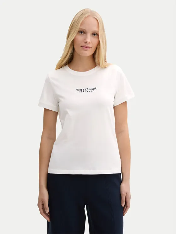 Tom Tailor T-Shirt · Λευκό