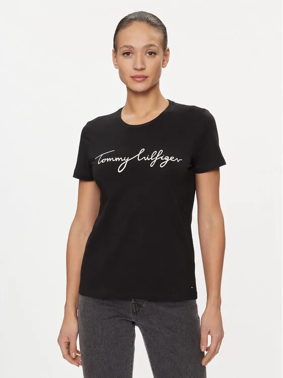 Tommy Hilfiger T-Shirt · Μαύρο