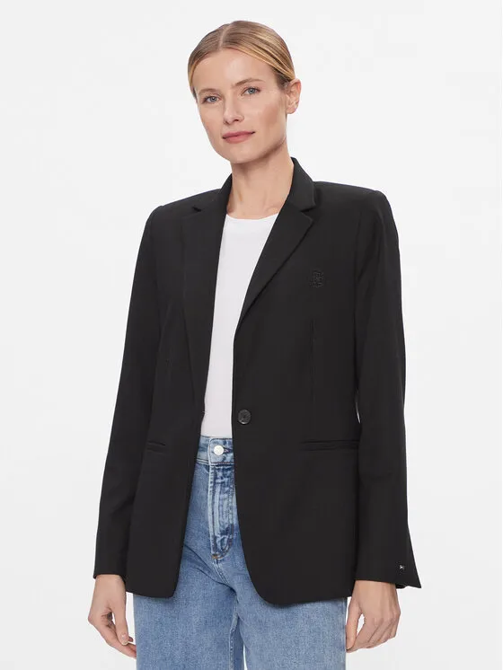 Σακάκι · Μαύρο · Regular Fit