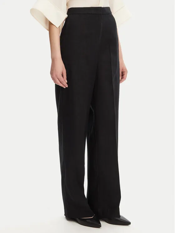 Παντελόνι υφασμάτινο · Μαύρο · Regular Fit
