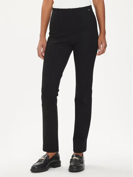 Παντελόνι υφασμάτινο · Μαύρο · Slim Fit