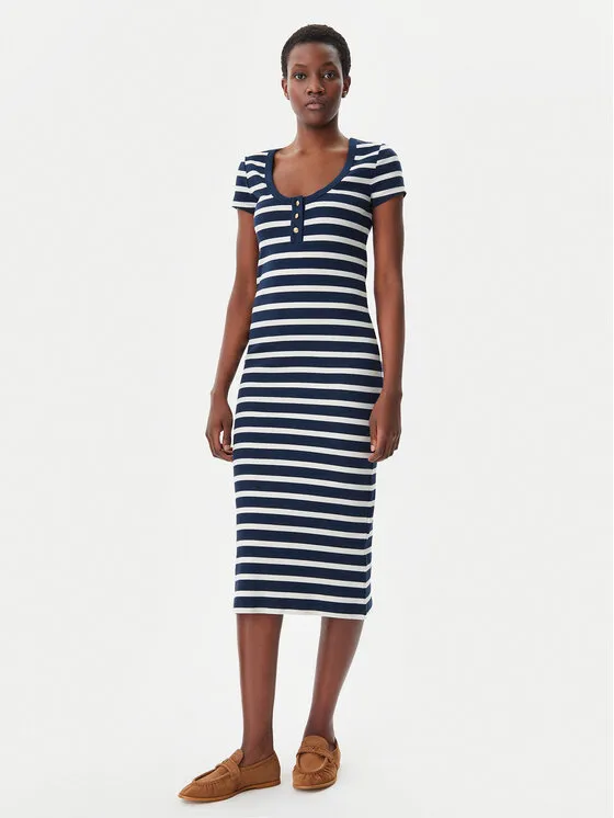 Φόρεμα καθημερινό · Σκούρο μπλε · Midi