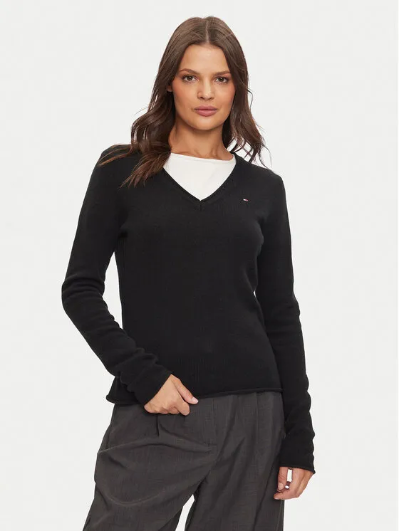 Πουλόβερ · Μαύρο · Regular Fit