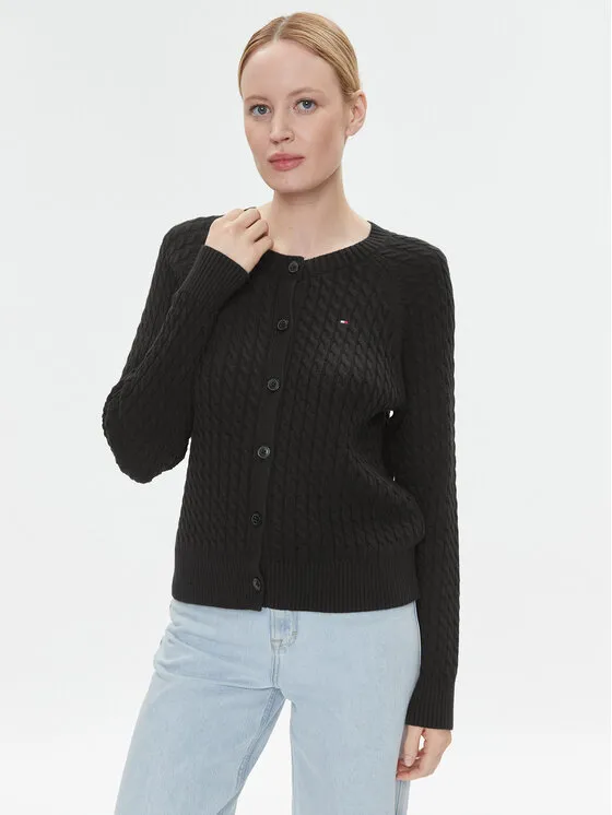 Ζακέτα · Μαύρο · Regular Fit