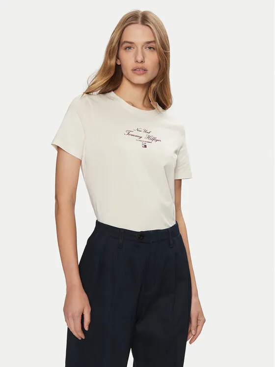 T-Shirt · Εκρού