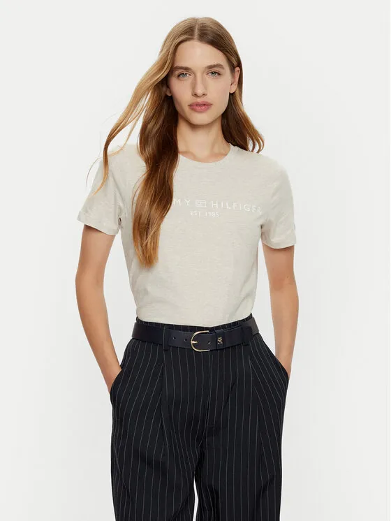 T-Shirt · Μπεζ