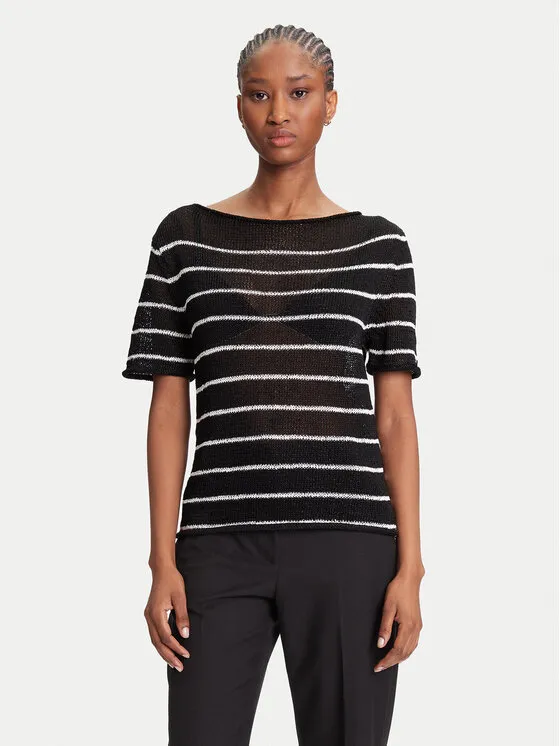Πουλόβερ · Μαύρο · Regular Fit