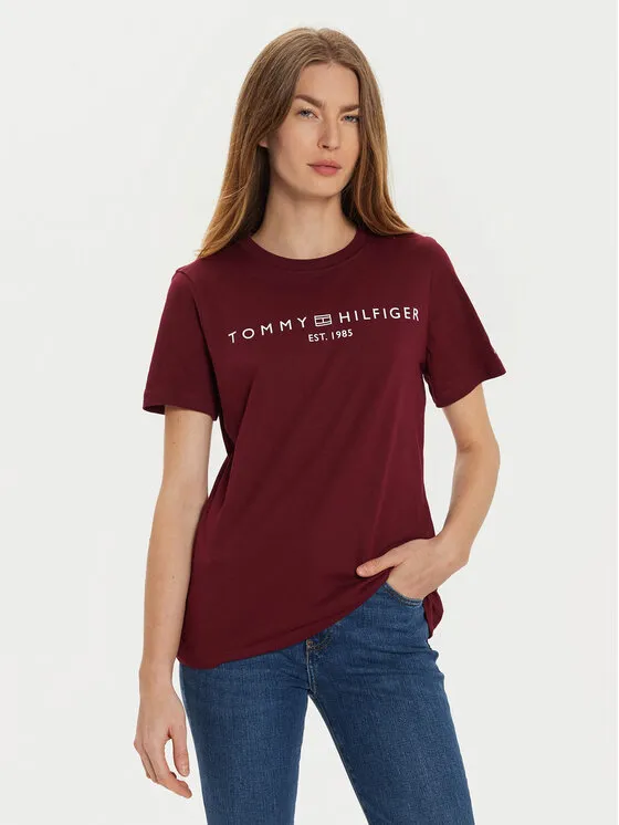 T-Shirt · Μπορντό