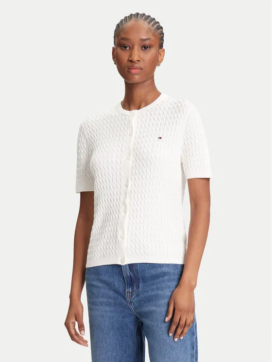 Ζακέτα · Εκρού · Slim Fit