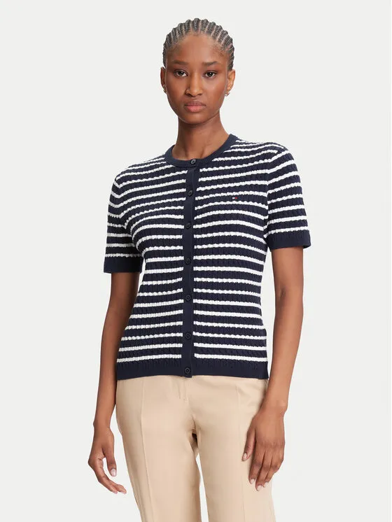 Ζακέτα · Σκούρο μπλε · Slim Fit