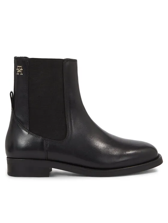 Tommy Hilfiger Μποτάκια · Μαύρο