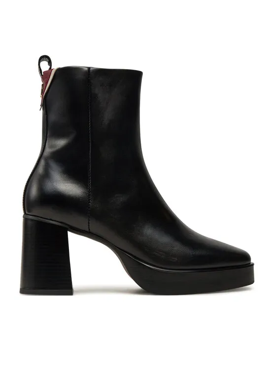 Tommy Hilfiger Μποτάκια · Μαύρο · 8 cm