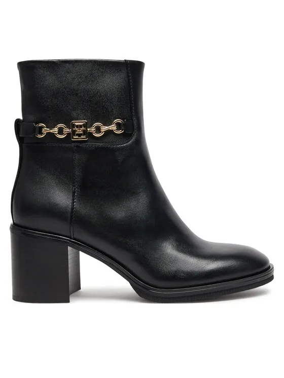 Tommy Hilfiger Μποτάκια · Μαύρο · 7 cm