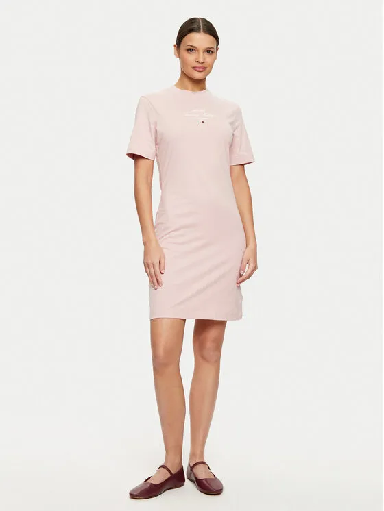 Tommy Hilfiger Φόρεμα καθημερινό · Ροζ · Mini