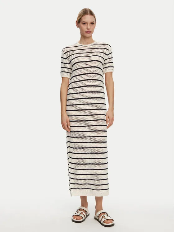 Tommy Hilfiger Φόρεμα καλοκαιρινό · Μπεζ · Maxi