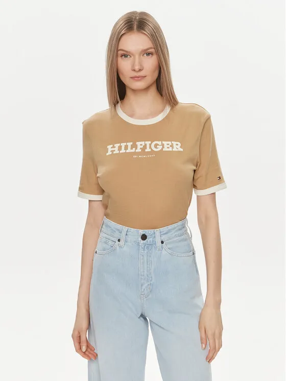 T-Shirt · Μπεζ