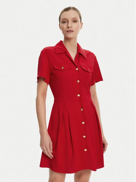 Tommy Hilfiger Φόρεμα πουκάμισο · Κόκκινο · Mini