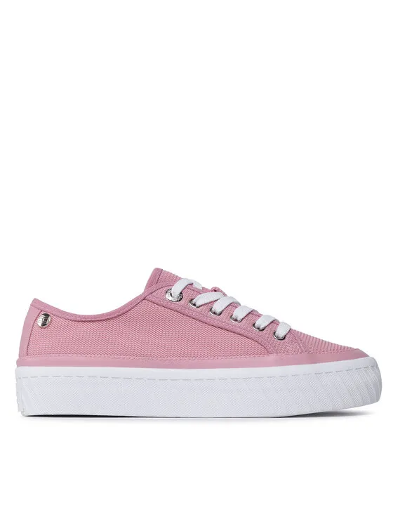 Tommy Hilfiger Πάνινα παπούτσια · Ροζ
