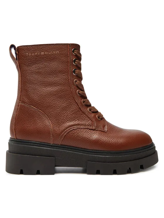 Tommy Hilfiger Μποτάκια · Καφέ