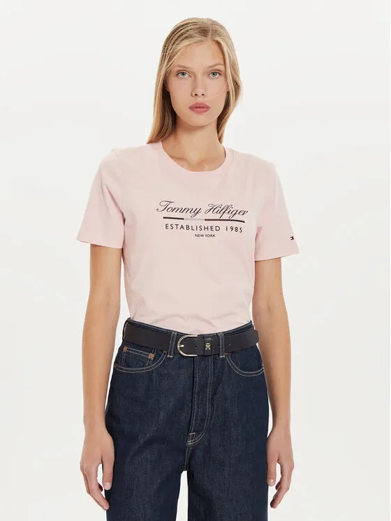 T-Shirt · Ροζ