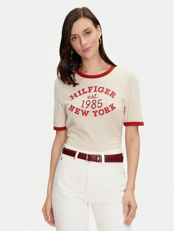 T-Shirt · Μπεζ