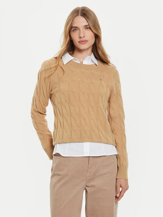 Πουλόβερ · Μπεζ · Regular Fit