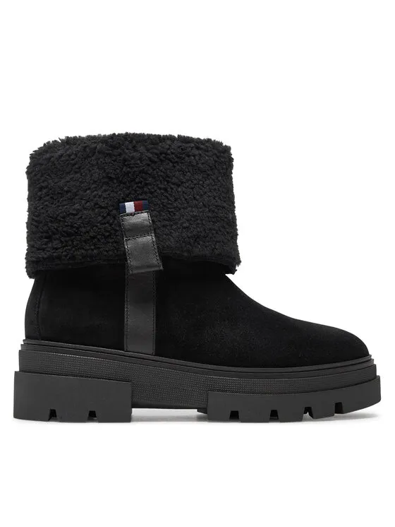 Tommy Hilfiger Μποτάκια · Μαύρο