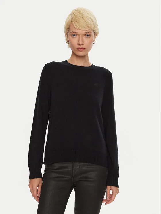 Πουλόβερ · Μαύρο · Regular Fit