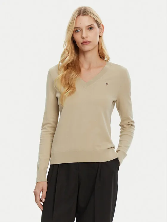 Πουλόβερ · Μπεζ · Regular Fit