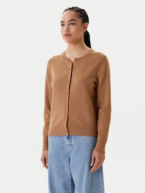 Ζακέτα · Καφέ · Regular Fit