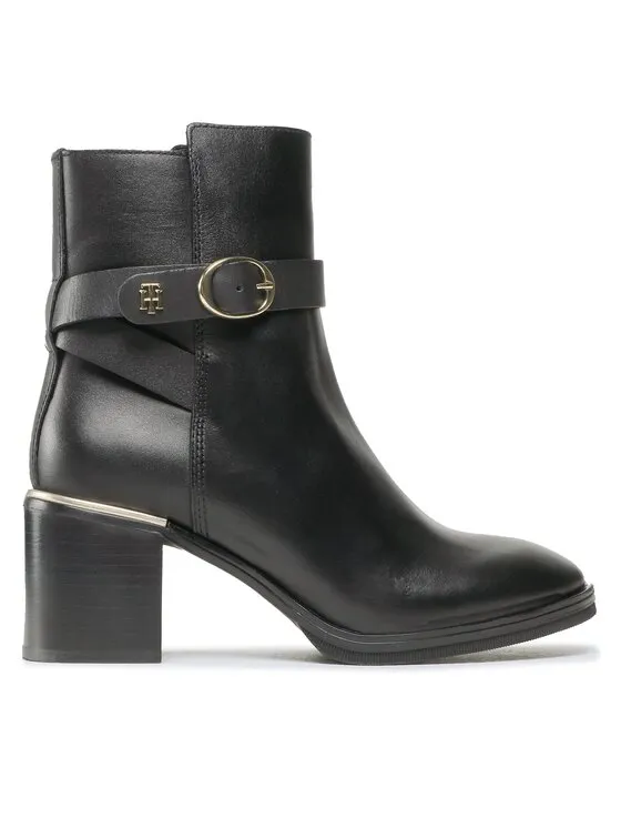 Tommy Hilfiger Μποτάκια · Μαύρο · 6.5 cm