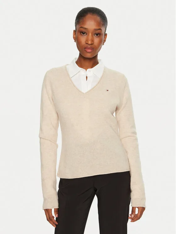 Πουλόβερ · Μπεζ · Regular Fit