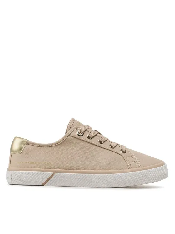 Tommy Hilfiger Πάνινα παπούτσια · Μπεζ