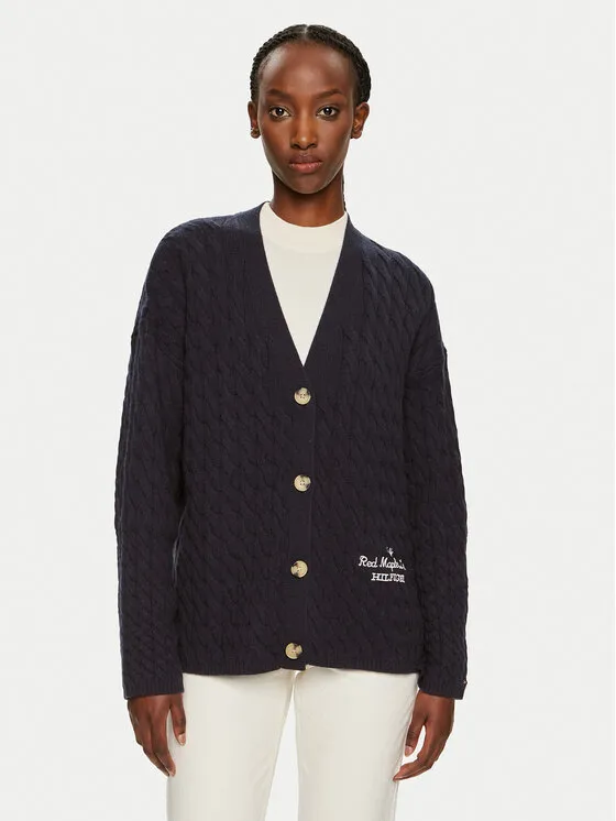 Ζακέτα · Σκούρο μπλε · Relaxed Fit