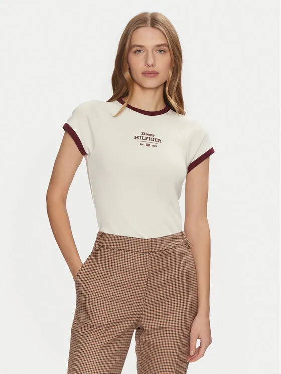 T-Shirt · Μπεζ